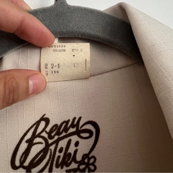 Vintage 70s Beay Tiki Iolani Hawaii Shirt-Men’s Shirt Size Medium - Picture 9 of 10